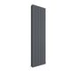 Nuie Sloane Double Panel Designer Radiator 1800 x 528 - Anthracite