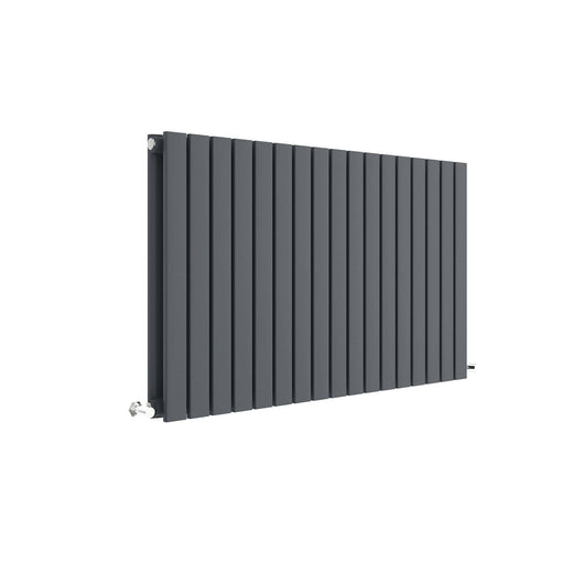  Nuie Sloane Horizontal Double Panel Radiator 600 x 992 - Anthracite