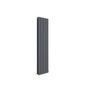 Nuie Sloane Double Panel Designer Radiator 1500 x 354 - Anthracite