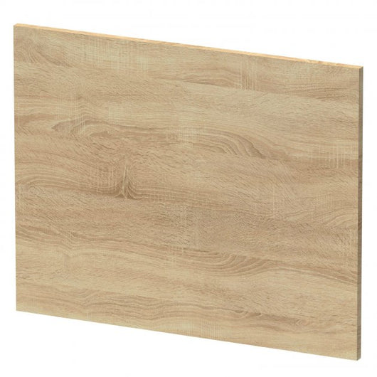  Hudson Reed Fusion 700mm Square End Panel & Plinth - Natural Oak