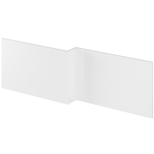  Hudson Reed Fusion 1700mm Shower Bath Front Panel - Gloss White