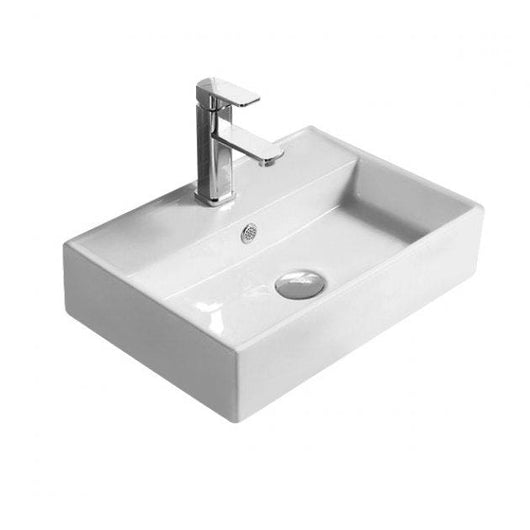  Cube Sit-On Countertop Basin 500mm Wide
