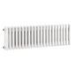 Nuie Colosseum Triple Column Traditional Radiator - High Gloss White - HX303