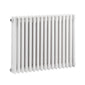Nuie Colosseum Triple Column Traditional Radiator - High Gloss White - HX305
