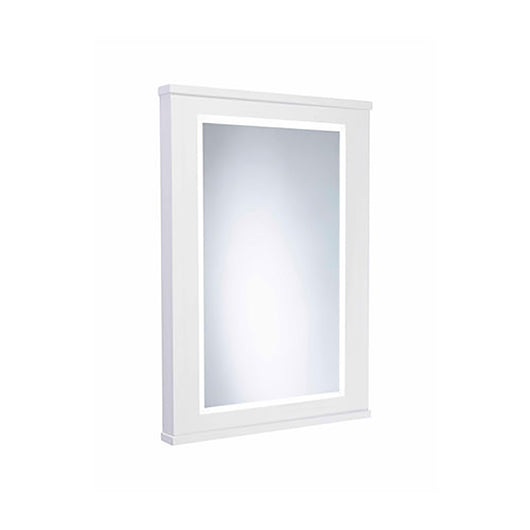  Tavistock Lansdown 430 x 650mm Framed Illuminated Mirror - Linen White