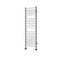 Reina Carpi Vertical Steel Flat Panel Heated Towel Rail 800 x 400 - Chrome - welovecouk
