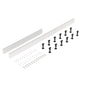 Hudson Reed Leg Set & Plinth Kit (1800 &1000 Plinth) - White - welovecouk