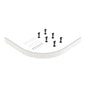 Hudson Reed Leg Set & Plinth Kit (1000x1000 Curved Plinth) - White - welovecouk