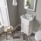 Tavistock Vitoria Cloakroom 500mm Vanity Unit & Basin - Linen White