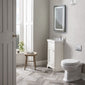 Tavistock Vitoria Cloakroom 500mm Vanity Unit & Basin - Linen White