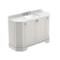 Hudson Reed Old London 1200mm 4-Door Angled Unit & White Marble Top 3TH - Timeless Sand - welovecouk