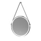 Hudson Reed 600mm Round Illuminated Mirror - Chrome