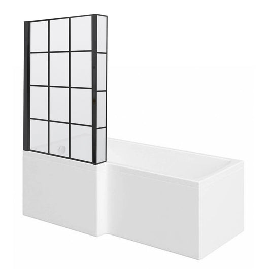  L-Shaped 1500 x 850 Shower Bath - welovecouk