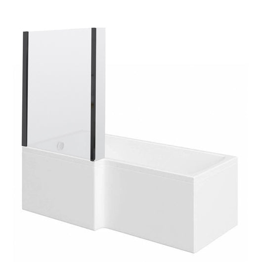  L-Shaped 1500 x 850 Shower Bath - welovecouk