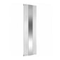 Reina Reflect Mirrored Designer Vertical Radiator 1800 x 445 W Black/White Mirror - welovecouk