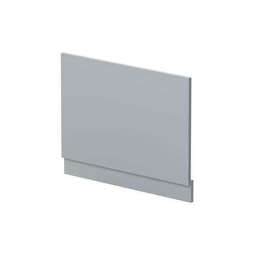  Nuie Elbe/Blocks 750mm Bath End Panel - Satin Grey