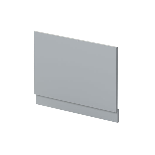  Nuie Elbe/Blocks 800mm Bath End Panel - Satin Grey