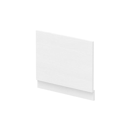  Hudson Reed 700mm Bath End Panel & Plinth - White Ash