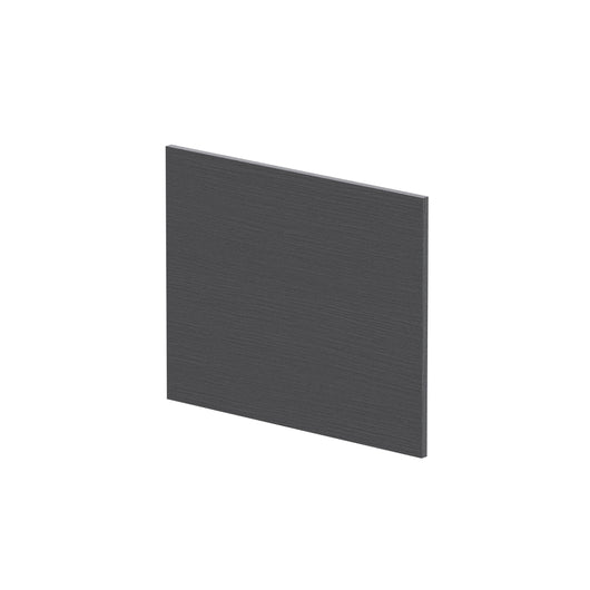  Hudson Reed 700mm Shower Bath End Panel - Graphite Grey