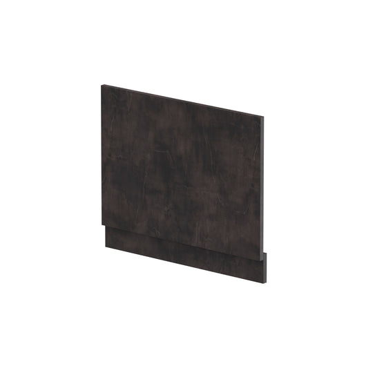  Hudson Reed Havana Straight End Panel & Plinth (700mm) - Metallic Slate