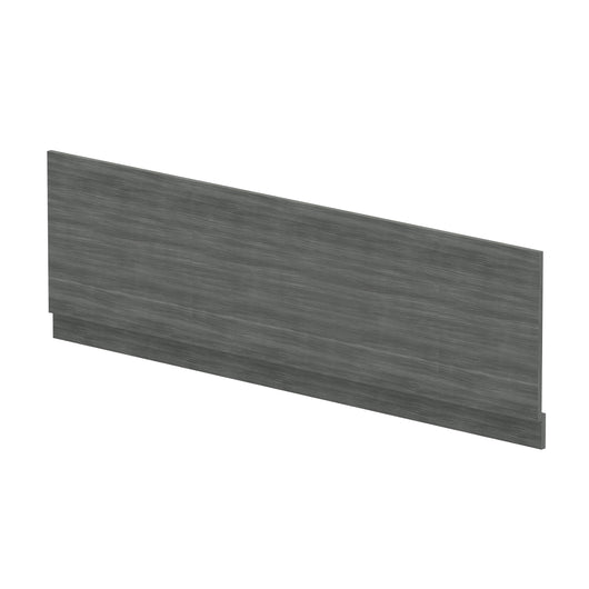  Nuie Straight Front Panel & Plinth (1800mm) - Anthracite Woodgrain - welovecouk