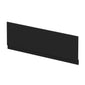 Nuie Straight Front Panel & Plinth (1800mm) - Charcoal Black Woodgrain