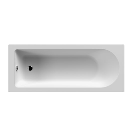 Wallgate Single Ended Acrylic Bath - 1600 x 700mm