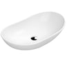  Hudson Reed 615mm Round Vessel - Matt White - welovecouk