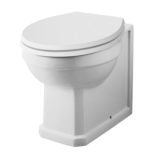  Carlton 520mm Traditional Back to Wall Toilet