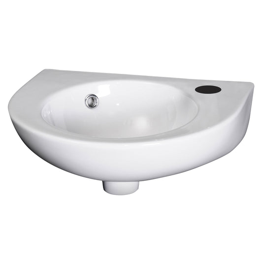  Nuie Melbourne 450mm Wall Hung Basin - White