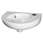 Nuie Melbourne 450mm Wall Hung Basin - White - welovecouk