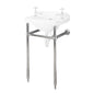 Elementa 1750 x 800 Traditional Freestanding Bath Suite with Close Couple Toilet and Richmond Basin Washstand