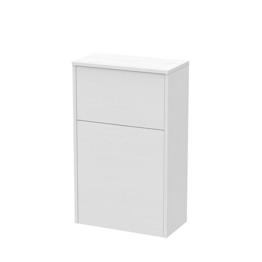  Hudson Reed Juno 500mm WC Unit - White Ash