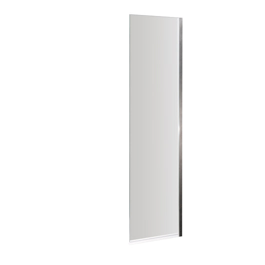  Nuie Pacific 350mm Fixed Bath Screen - Polished Chrome