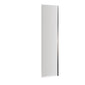 Nuie Pacific 350mm Fixed Bath Screen - Polished Chrome