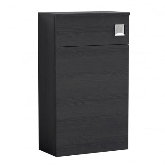  Mantello 500mm Back to Wall WC Unit - Charcoal Black
