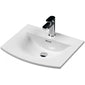 Nuie Athena 500mm Wall Hung Vanity With Basin 4 - Anthracite Woodgrain - ATH011G