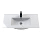 Nuie Arno 800mm Wall Hung 1 Drawer Vanity & Basin 2 - Anthracite