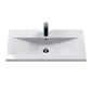 Nuie Deco 800mm Wall Hung 2 Drawer Vanity & Basin 1 - Satin White