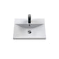Nuie Deco 500mm Wall Hung 2 Drawer Vanity & Basin 3 - Satin White