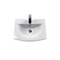 Nuie Deco 500mm Wall Hung 2-Drawer Vanity & Basin 4 - Satin Anthracite - welovecouk