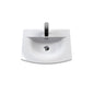 Nuie Deco 500mm Wall Hung Single Drawer Vanity & Basin 4 - Satin Grey