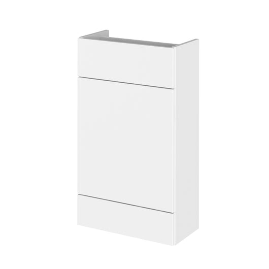  Hudson Reed Fusion 500mm WC Unit - Compact - Gloss White