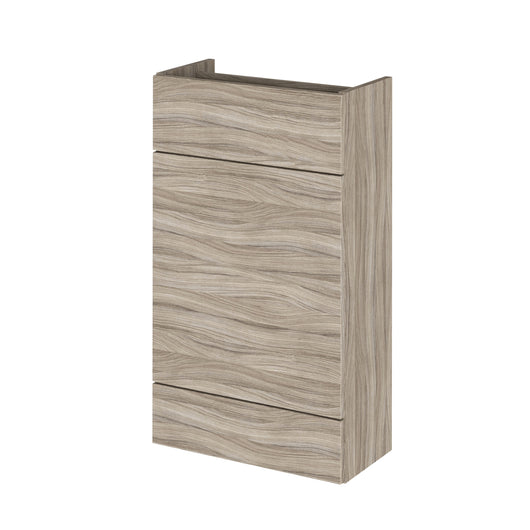  Hudson Reed Fusion 500mm WC Unit - Compact - Driftwood