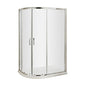 Nuie Pacific 1000 x 900mm Offset Quadrant - Polished Chrome