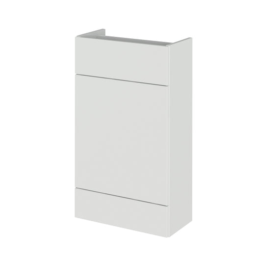  Hudson Reed Fusion 500mm WC Unit - Compact - Gloss Grey Mist