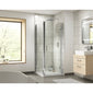 Nuie Pacific Hinged Door Pacific 700mm Hinged Door - Polished Chrome - AQHD70