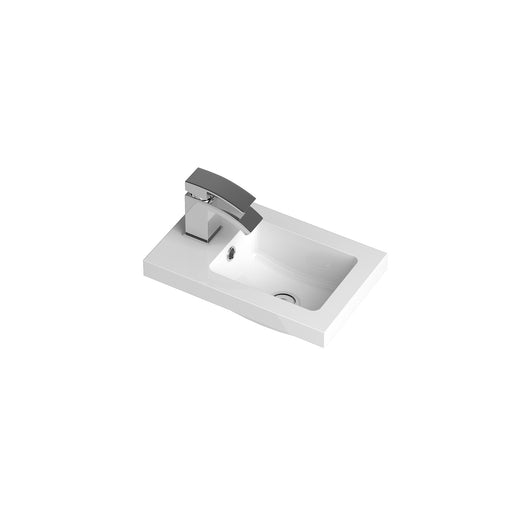  Hudson Reed 400mm Compact Basin - White