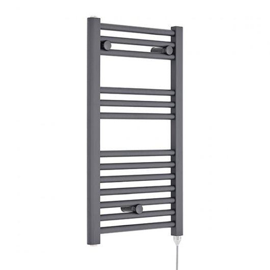  Electric Only Heated Towel Rail 720mm H x 400mm W - Anthracite