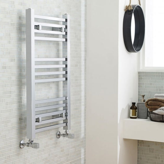  Nuie Square Ladder Rails 800 x 500mm- Chrome